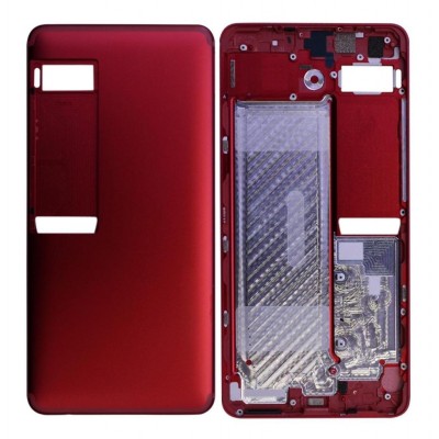 Back Panel Cover For Meizu Pro 7 Red - Maxbhi Com