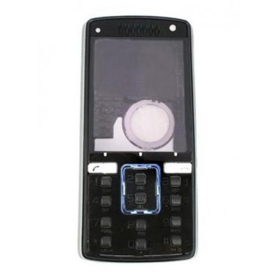 Housing For Sony Ericsson K850 Quicksilver Black - Maxbhi Com