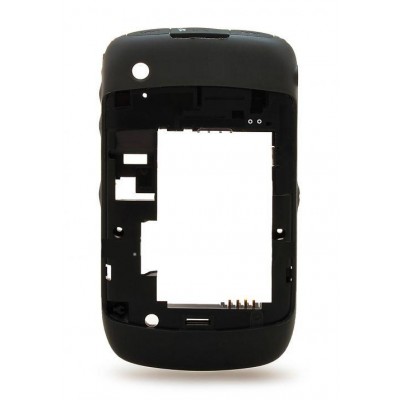 Middle For Blackberry Curve 8520 Grey - Maxbhi Com