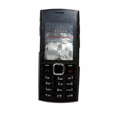 Full Body Housing For Nokia X202 Silver - Maxbhi Com