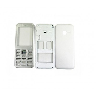 Full Body Housing For Samsung C3322 Duos White - Maxbhi Com