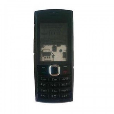 Full Body Panel For Nokia X202 Black - Maxbhi Com