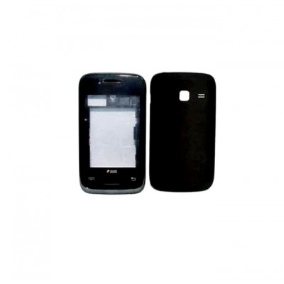 Full Body Panel For Samsung Galaxy Y Duos S6102 Black - Maxbhi Com
