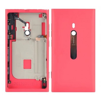 Back Panel Cover For Nokia Lumia 800 Magenta - Maxbhi Com