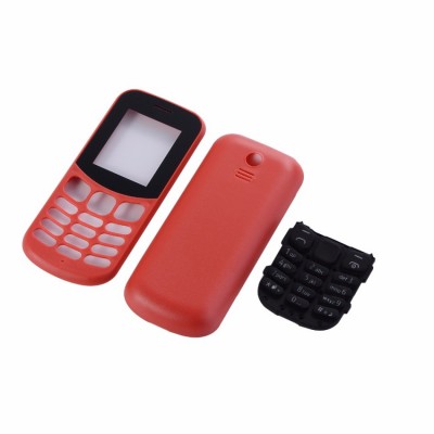 Full Body Housing For Nokia 130 Red - Maxbhi Com