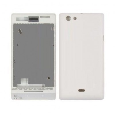 Full Body Housing For Sony Xperia Miro St23i Gold - Maxbhi Com