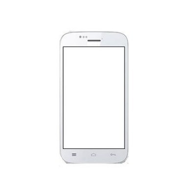 Replacement Front Glass For Blu Advance L4 White By - Maxbhi Com