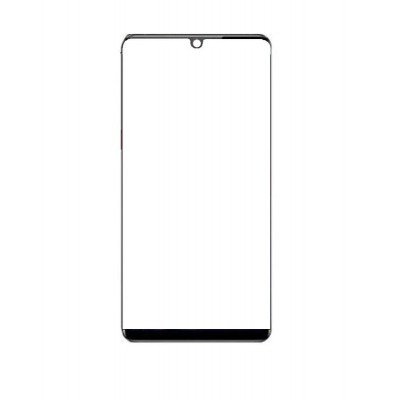 Replacement Front Glass For Zte Nubia Z18 Black By - Maxbhi Com