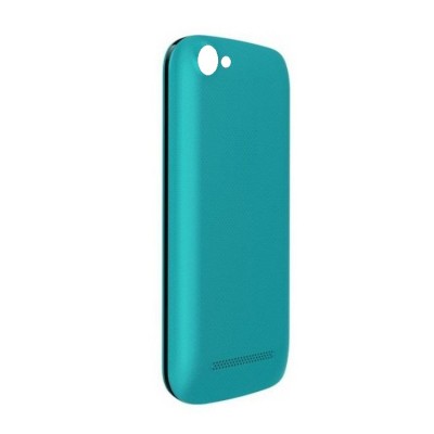 Back Panel Cover For Blu Advance L4 Teal - Maxbhi Com