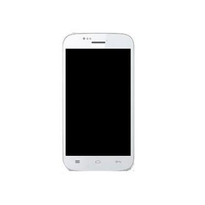 Lcd With Touch Screen For Blu Advance L4 White By - Maxbhi Com