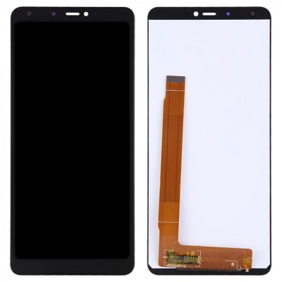 Lcd With Touch Screen For Wiko View Max Anthracite By - Maxbhi Com