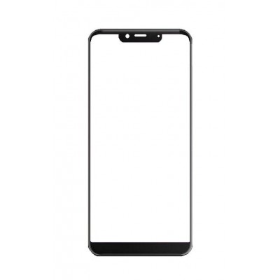 Replacement Front Glass For Wiko View2 Go Black By - Maxbhi Com