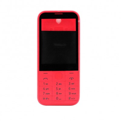 Full Body Housing For Nokia 225 Dual Sim Rm1043 Red - Maxbhi Com