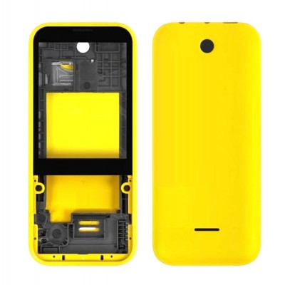 Full Body Housing For Nokia 225 Dual Sim Yellow - Maxbhi Com