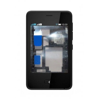 Full Body Housing For Nokia Asha 501 White - Maxbhi Com