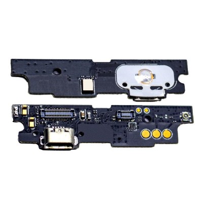 Charging Pcb Complete Flex For Yu Yunicorn By - Maxbhi Com
