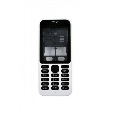 Full Body Housing For Microsoft Nokia 222 White - Maxbhi Com