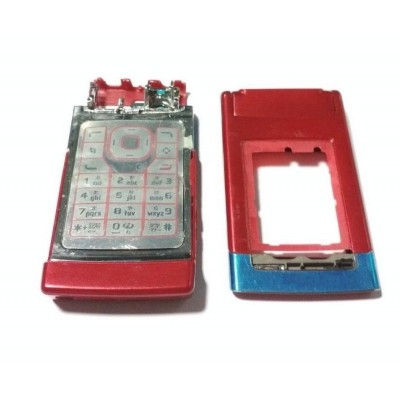 Full Body Housing For Nokia N76 Red - Maxbhi Com