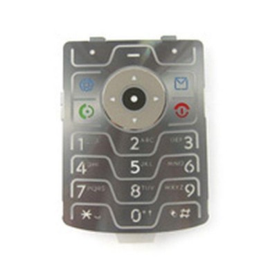 Keypad For Motorola Razr V3i Silver - Maxbhi Com