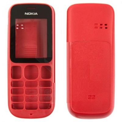 Full Body Housing For Nokia 100 Red - Maxbhi Com