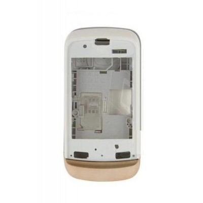 Full Body Housing For Nokia C203 Touch And Type White - Maxbhi Com