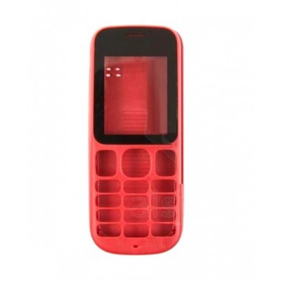 Housing For Nokia 101 Coral Red - Maxbhi Com