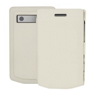 Flip Cover For Blackberry Porsche Design P9981 White By - Maxbhi Com