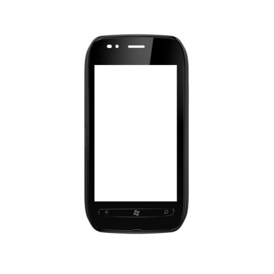 Replacement Front Glass For Nokia Lumia 710 Cyan By - Maxbhi Com