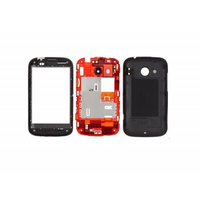 Full Body Housing For Htc Desire C Red - Maxbhi Com