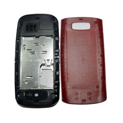 Full Body Housing For Nokia Asha 305 Red - Maxbhi Com