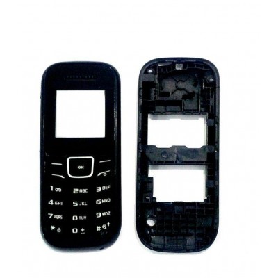 Full Body Housing For Samsung E1200 Pusha Black - Maxbhi Com