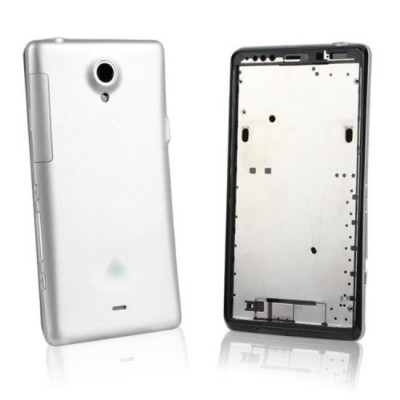 Full Body Housing For Sony Xperia Tsilver - Maxbhi Com