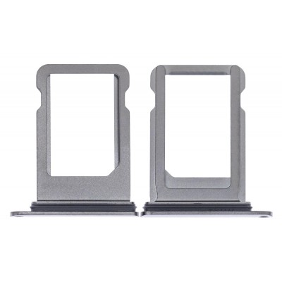 SIM Card Holder Tray for Apple iPhone XS - Grey