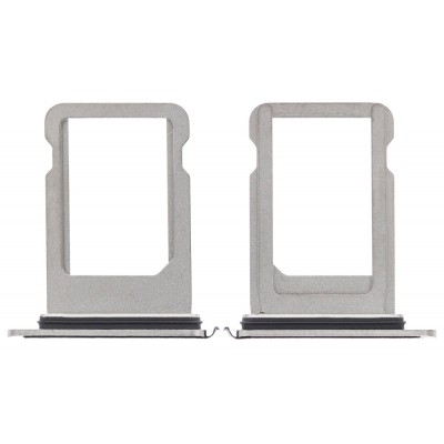 SIM Card Holder Tray for Apple iPhone XS - Silver