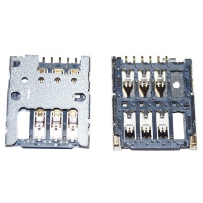 Sim Connector For Microsoft Lumia 640 Xl Lte By - Maxbhi Com