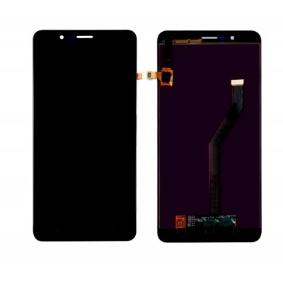 Lcd With Touch Screen For Zte Blade Z Max Z982 White By - Maxbhi Com