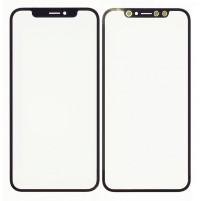 Replacement Front Glass For Apple Iphone Xs Max Grey By - Maxbhi Com