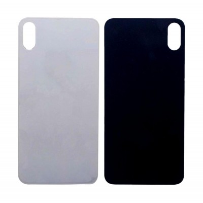 Back Panel Cover For Apple Iphone Xs Max Silver - Maxbhi Com