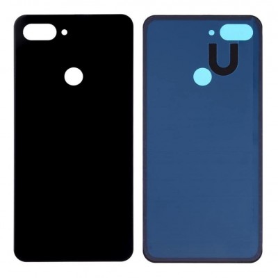 Back Panel Cover For Xiaomi Mi 8 Lite Black - Maxbhi Com