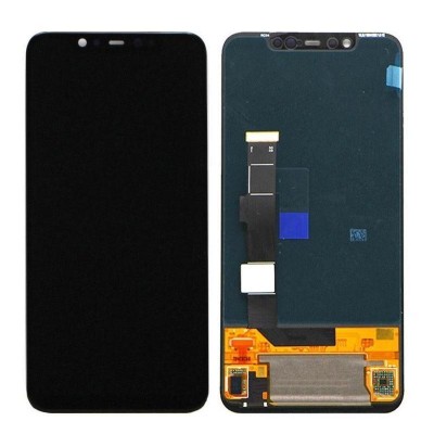 Lcd With Touch Screen For Xiaomi Mi 8 Pro Black By - Maxbhi Com