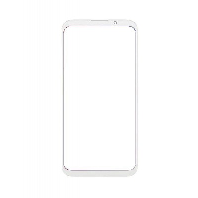 Replacement Front Glass For Meizu 16x White By - Maxbhi Com