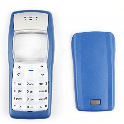 Full Body Housing For Nokia 1110 White Blue - Maxbhi Com