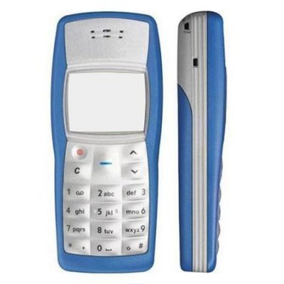 Full Body Housing For Nokia 1110 White Blue - Maxbhi Com