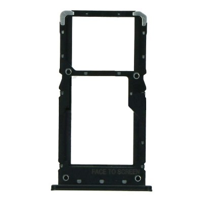 Sim Card Holder Tray For Xiaomi Redmi Note 6 Pro Black - Maxbhi Com