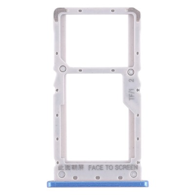Sim Card Holder Tray For Xiaomi Redmi Note 6 Pro Blue - Maxbhi Com