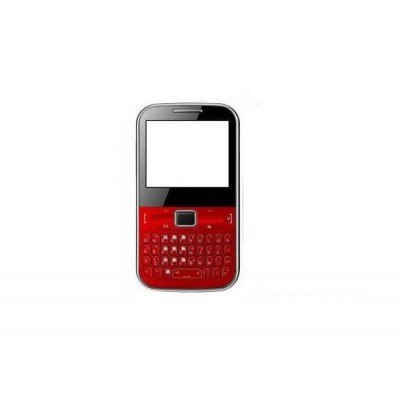 Full Body Housing For Samsung C3222 Red - Maxbhi Com