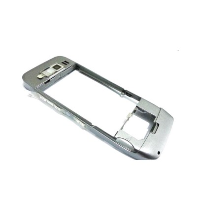 Middle For Nokia E55 White Aluminium - Maxbhi Com