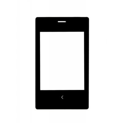 Replacement Front Glass For Nokia Asha 503 Red By - Maxbhi Com