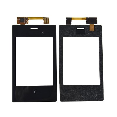 Touch Screen Digitizer For Nokia Asha 500 Cyan By - Maxbhi Com
