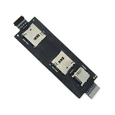 MMC + Sim Connector for Asus Zenfone 2E